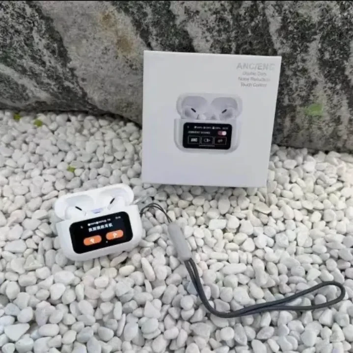 Airpods A9 Pro Touch Screen Display with ANC ENC TWS Earbuds