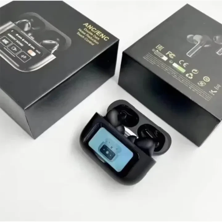 Airpods A9 Pro Touch Screen Display with ANC ENC TWS Earbuds
